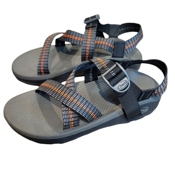 Chaco Other - Chaco Men ZCloud Hiking Walking Sandal Traffic Orange J105493 Men's Size 10M